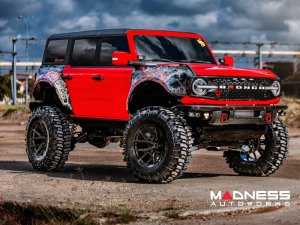 Ford Bronco Custom Wheels - HF6-4 by Vossen - Satin Black Ford Bronco Custom Wheels - HF6-4 by Vossen - Satin Black